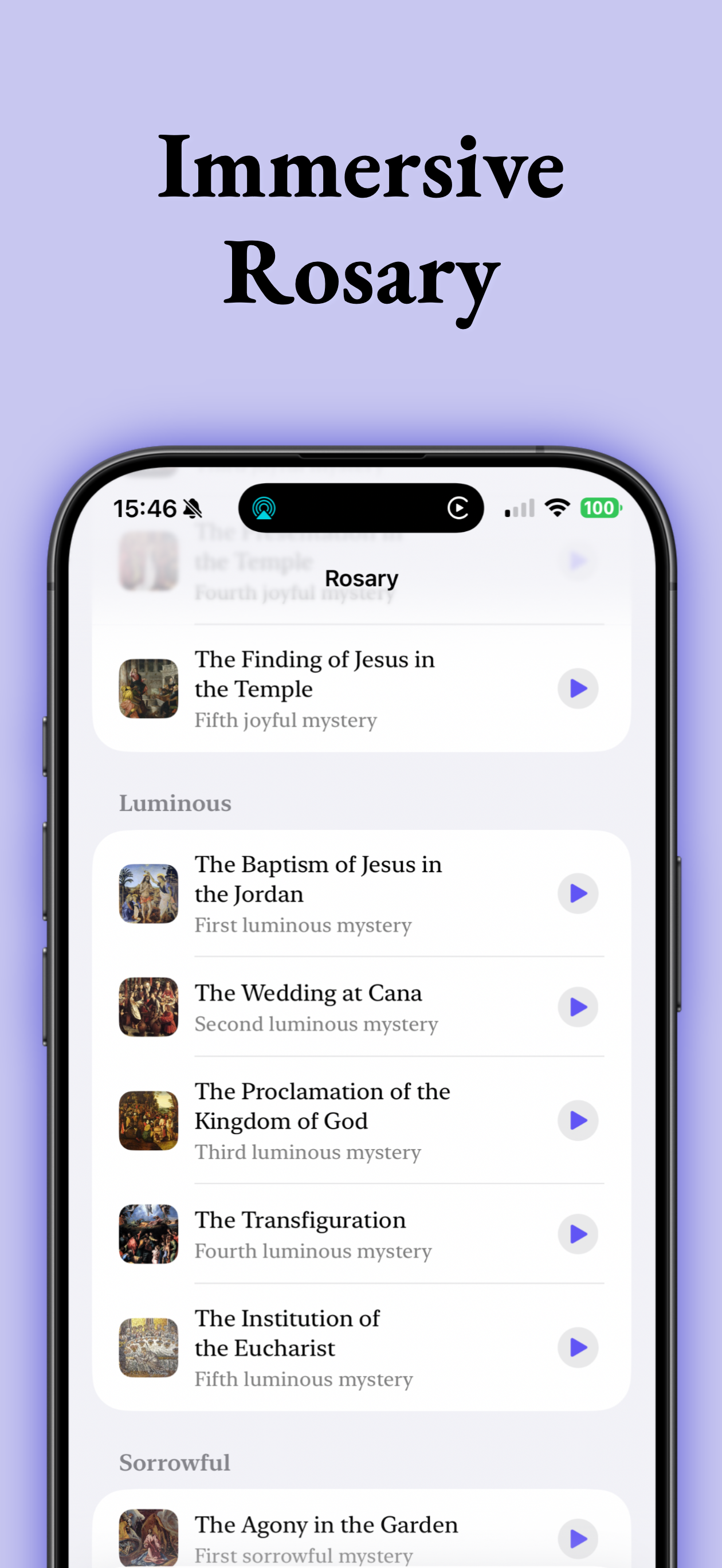 Prayerbook Immersive Rosary